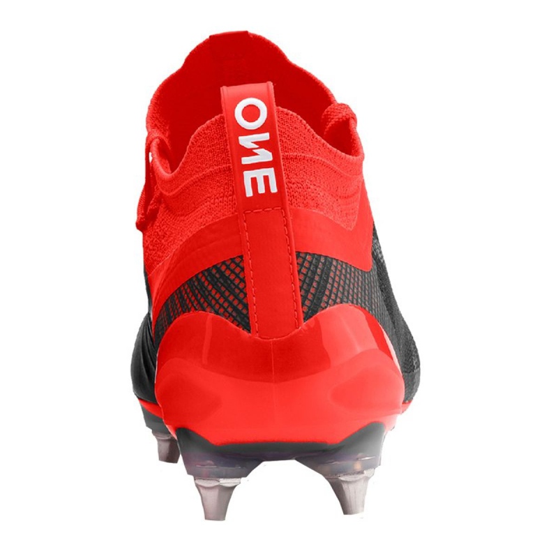 Chaussures de foot Puma One 5.1 Mx Sg M 105615-01 multicolore rouge 1