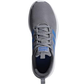 Chaussures pour adidas Lite Racer K gris bleu Jr F35440 1