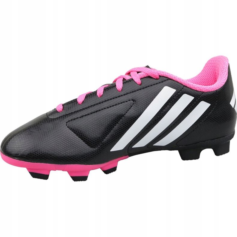 Chaussures de foot Adidas Conquisto Fg Jr B25594 multicolore noir 1