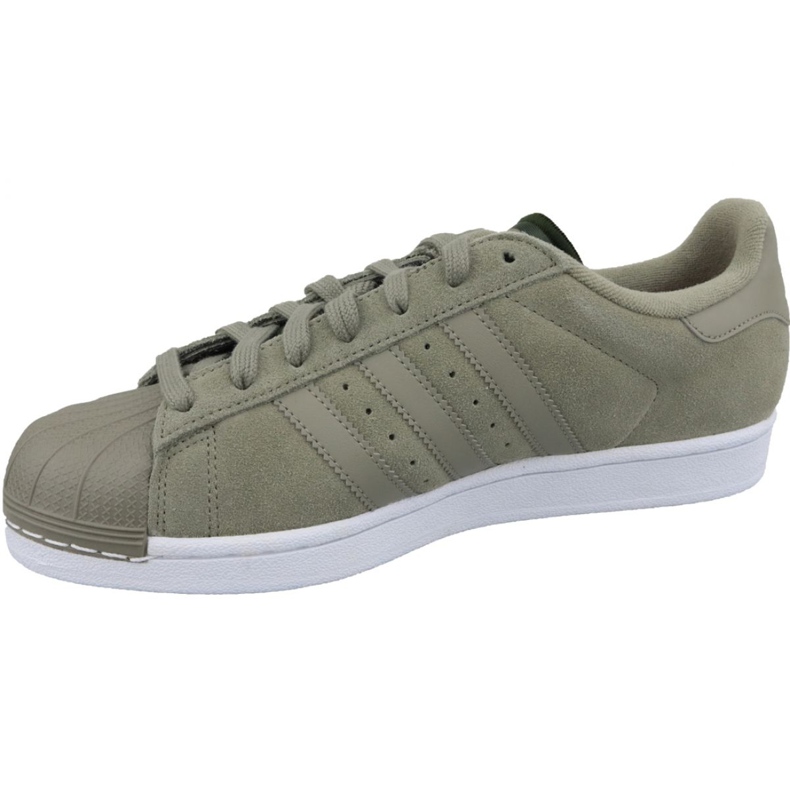 Chaussures Adidas Superstar M CG3779 vert 1