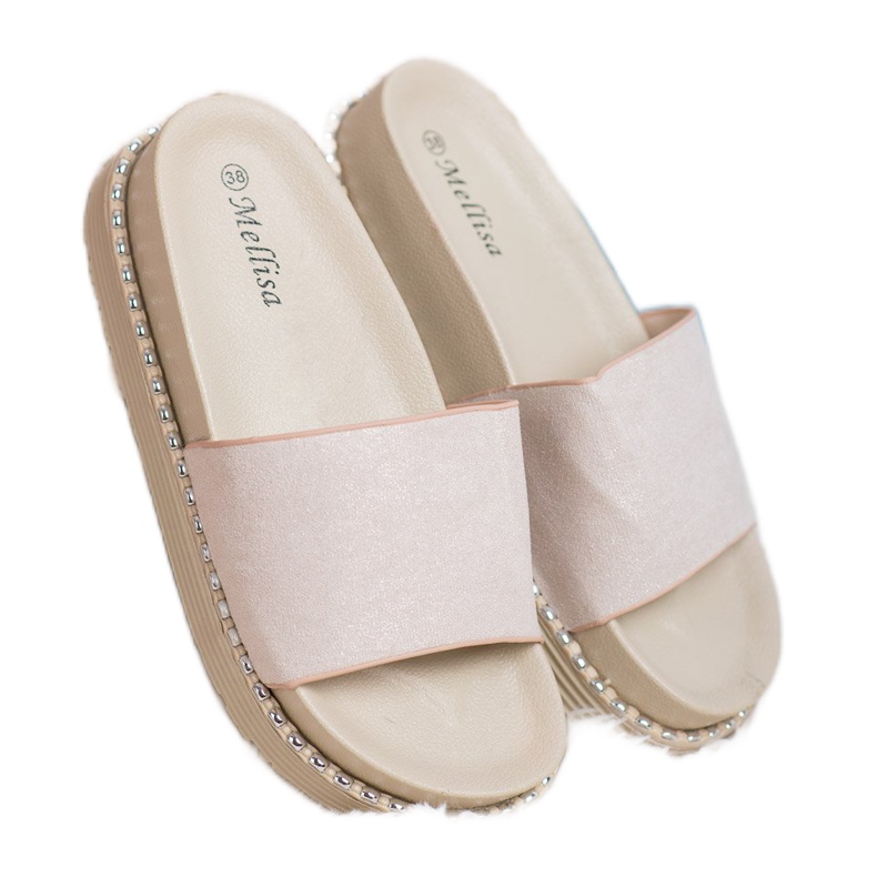 Melisa Sandales compensées brun 2