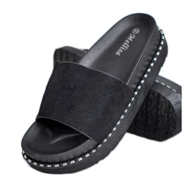 Melisa Sandales compensées noir 1