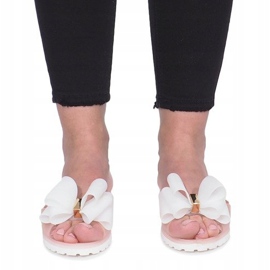 Sandales Meliski Flower City beiges 2