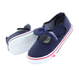 American Club Baskets à nœud TEN42 bleu marin 5