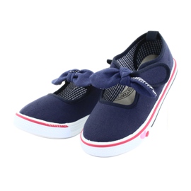 American Club Baskets à nœud TEN42 bleu marin 3