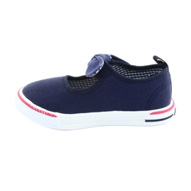 American Club Baskets à nœud TEN42 bleu marin 2