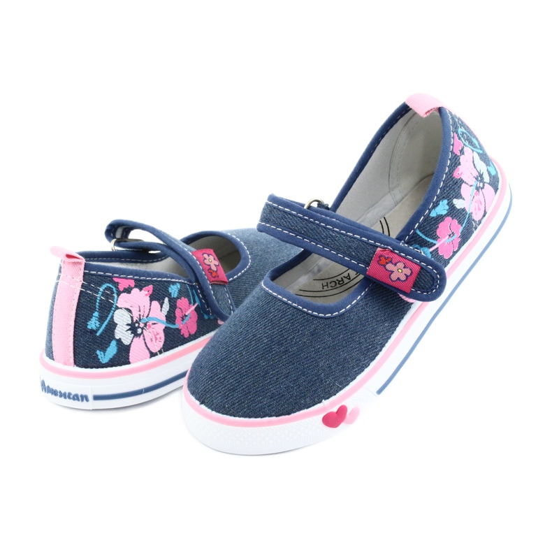 American Club Baskets à scratch TEN15 bleu 3