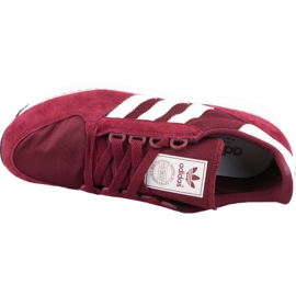 Chaussures Adidas Forest Grove M CG5674 rouge 2