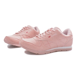 Baskets de sport roses classiques 2