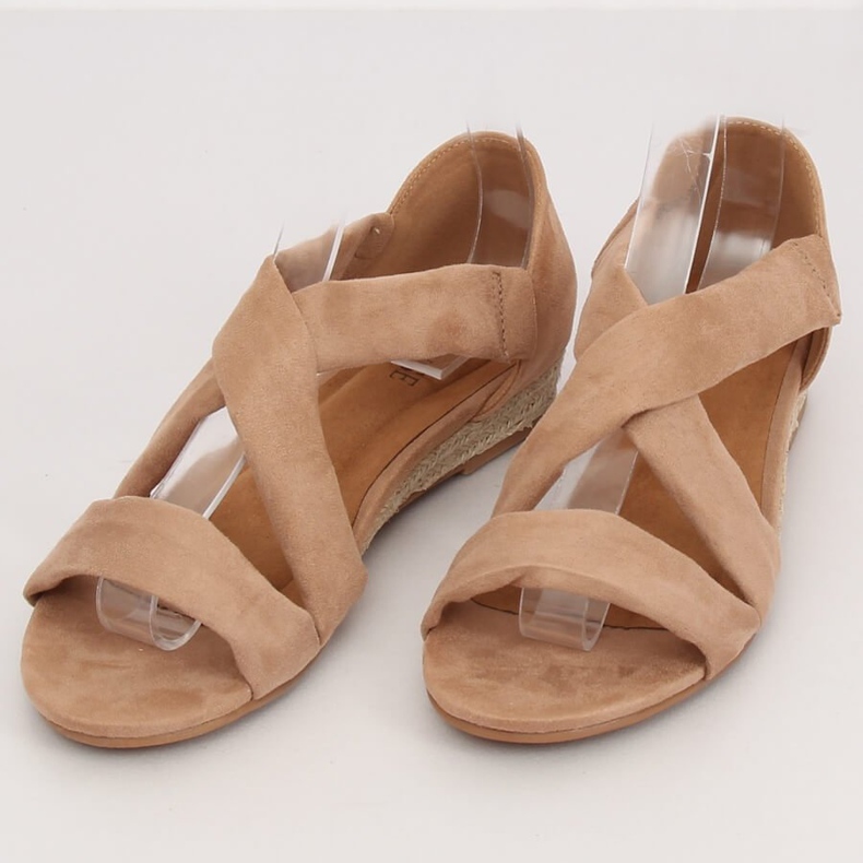 Sandales espadrilles beige 9R72 Kaki 1 Sandales espadrilles beige 9R72 Kaki 1