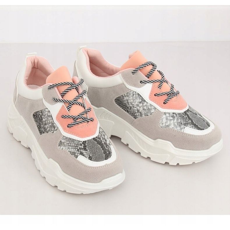 Chaussures de sport LV88P Snake grises 1 Chaussures de sport LV88P Snake grises 1