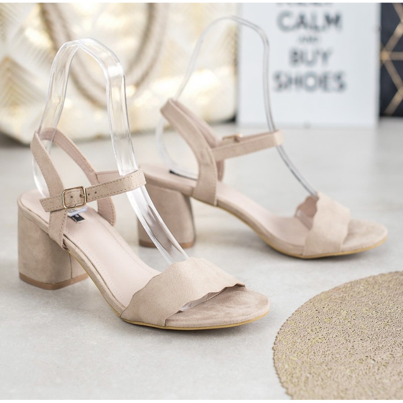 Sandales en daim VICES brun 2