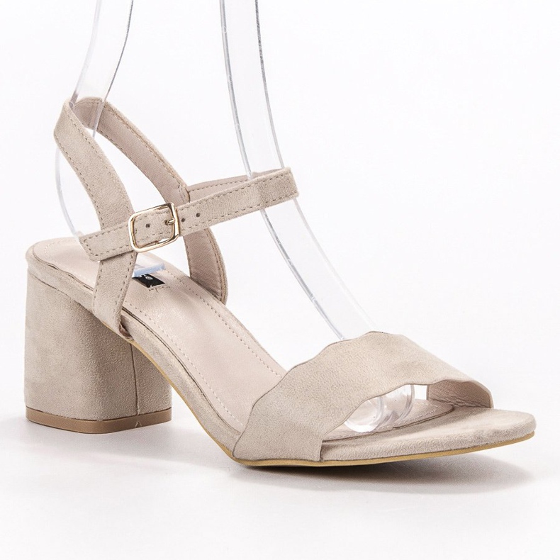 Sandales en daim VICES brun 1