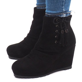 Bottes Chaudes Sur Compensée 778-KA Noir le noir 3