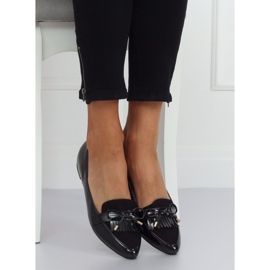 Mocassins femme noirs JL29 Noir le noir 2