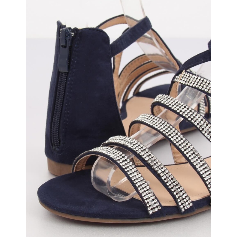 Sandales bleu marine pour femme LL6339 Bleu 1