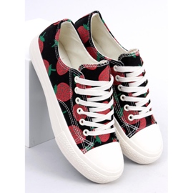 Baskets noir fraise XL-21 Noir le noir 1