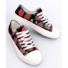 Baskets noir fraise XL-21 Noir le noir 3