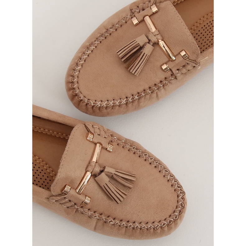 Mocassins femme beige L7183 Kaki 1 Mocassins femme beige L7183 Kaki 1