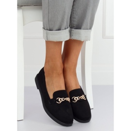 Mocassins femme noirs 1631-123 Noir 1