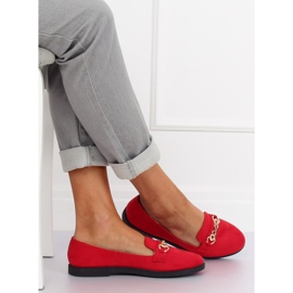 Mocassins femme rouge 1631-123 Rouge 1 Mocassins femme rouge 1631-123 Rouge 1