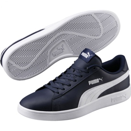 Chaussures Puma Smash v2 LM 365215 05 bleu marine 2