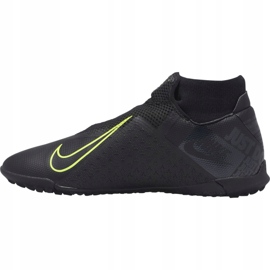 Nike Phantom Vsn Academy Df Tf M AO3269 007 chaussures de football noir 1