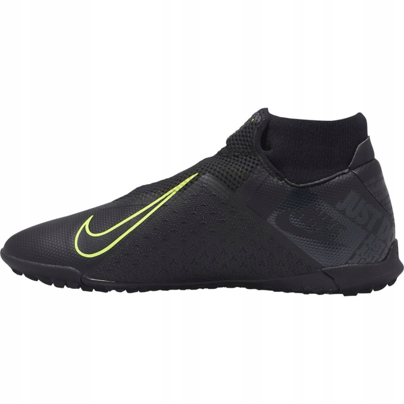 Nike Phantom Vsn Academy Df Tf M AO3269 007 chaussures de football noir 1
