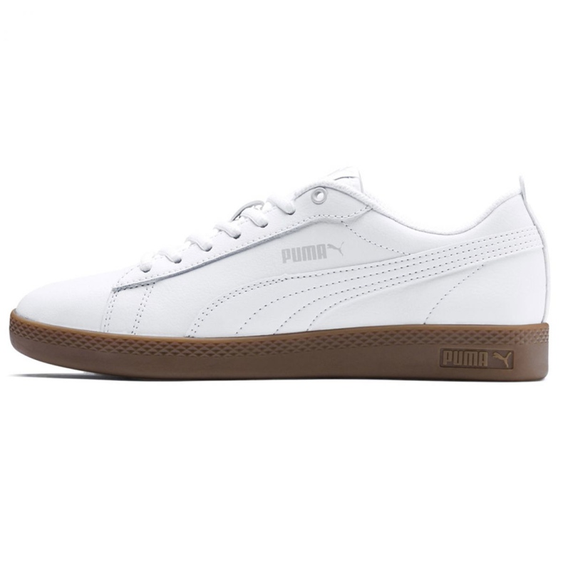 Puma Smash v2 LW 365208 12 blanc chaussures blanche 1 Puma Smash v2 LW 365208 12 blanc chaussures blanche 1