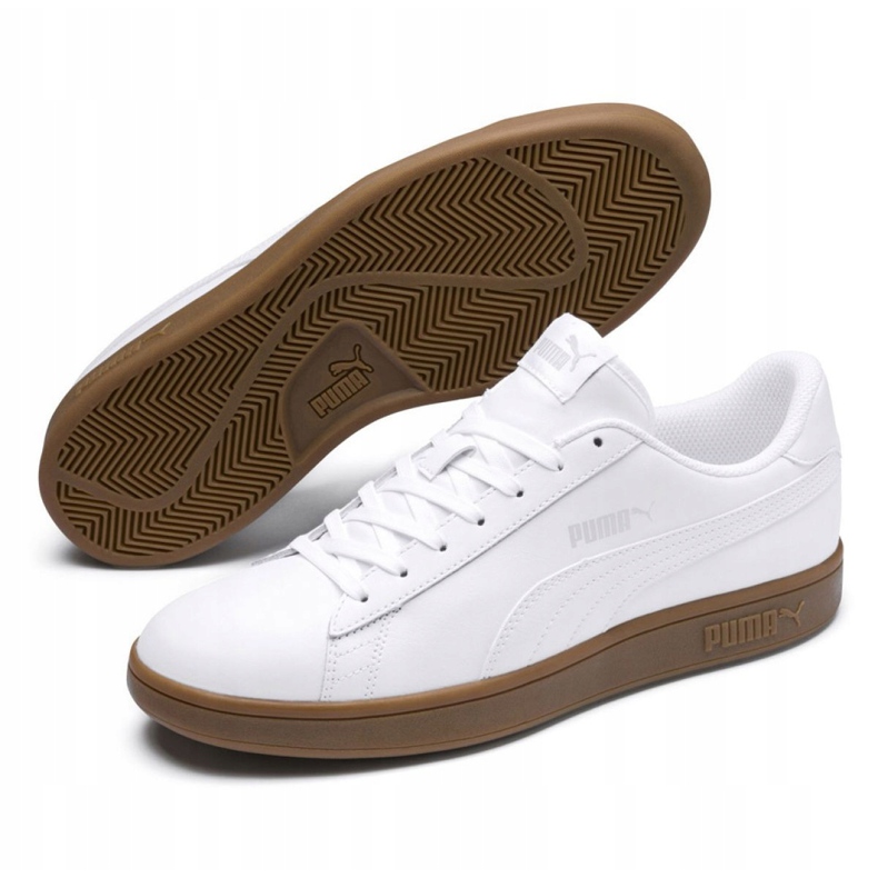 Puma Smash v2 LM 365215 13 blanc chaussures blanche 2