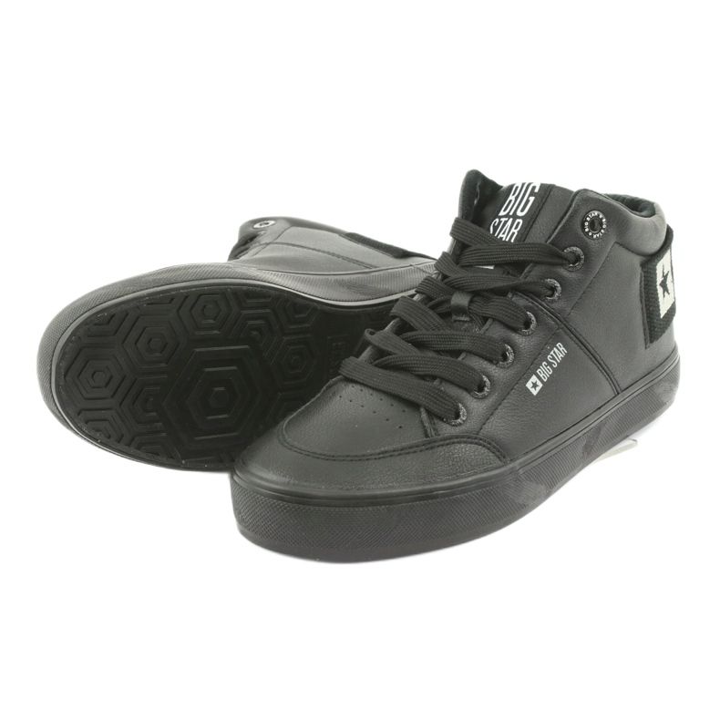 Baskets montantes Big Star 274351 noires 5