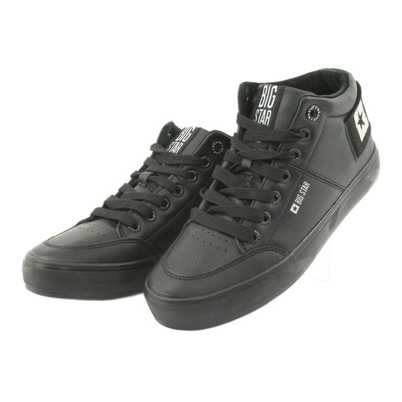 Baskets montantes Big Star 274351 noires le noir 3 Baskets montantes Big Star 274351 noires le noir 3