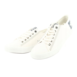 Big Star Białe Men's Half-Tropecs 174074 avec Eco-Dire blanc 2