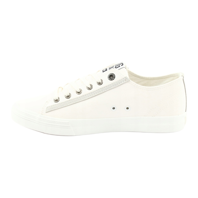 Big Star Białe Men's Half-Tropecs 174074 avec Eco-Dire blanc 1
