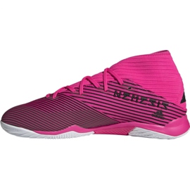 Chaussures de football adidas Nemeziz 19.3 En M F34411 rose gris noir 1