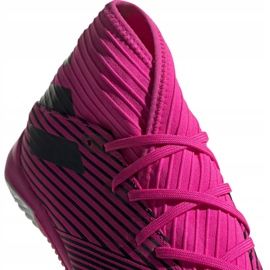 Chaussures de football adidas Nemeziz 19.3 En M F34411 rose le noir gris 3