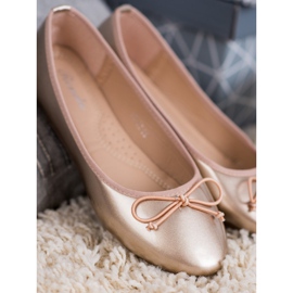 Renda Ballerine Avec Noeud jaune 2