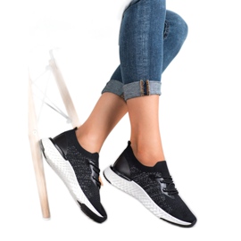 SHELOVET Chaussures de sport textiles le noir 2
