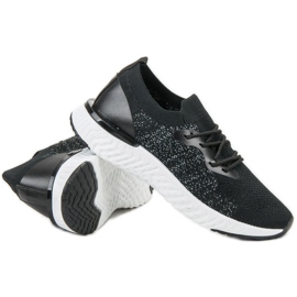 SHELOVET Chaussures de sport textiles noir 1