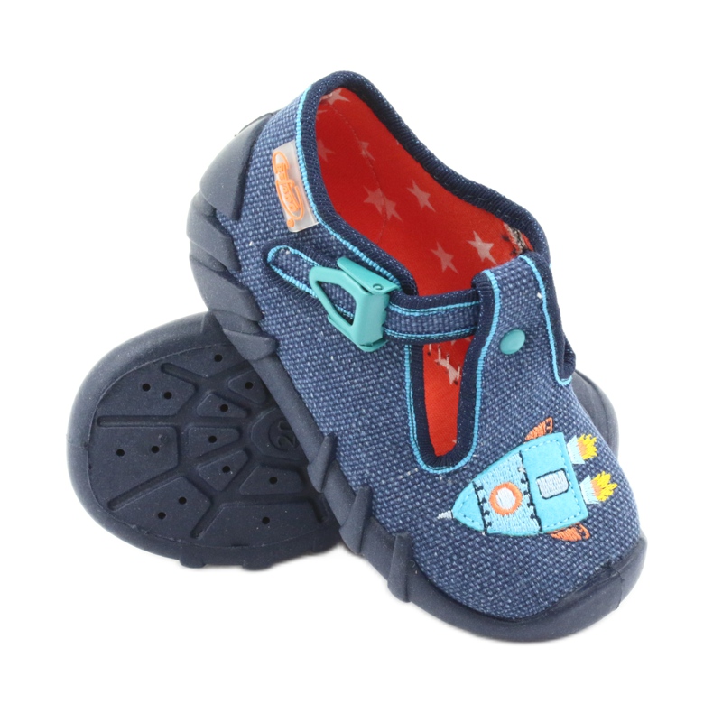Chaussures enfant Befado 110P356 bleu marine bleu 3