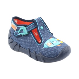 Chaussures enfant Befado 110P356 bleu marine bleu 1