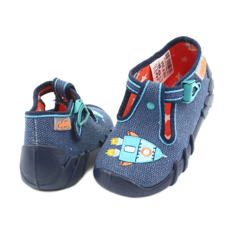 Chaussures enfant Befado 110P356 bleu marine bleu 4