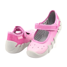 Chaussures pour enfants Befado 109P171 rose gris 4
