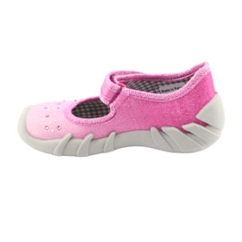Chaussures pour enfants Befado 109P171 rose gris 2