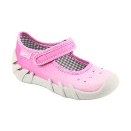 Chaussures pour enfants Befado 109P171 rose gris 1