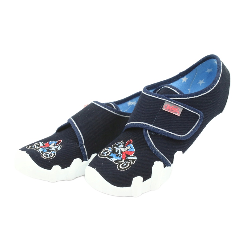 Chaussures pour enfants Befado 273Y255 bleu marine 3