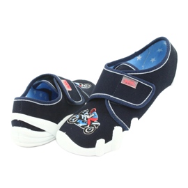 Chaussures pour enfants Befado 273Y255 bleu marine 4