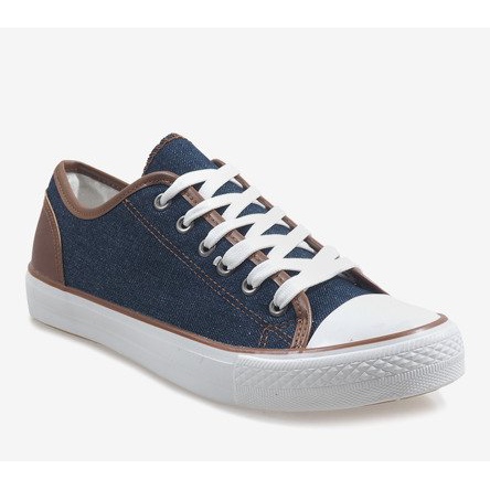 Baskets homme bleu marine DD50-40 1 Baskets homme bleu marine DD50-40 1