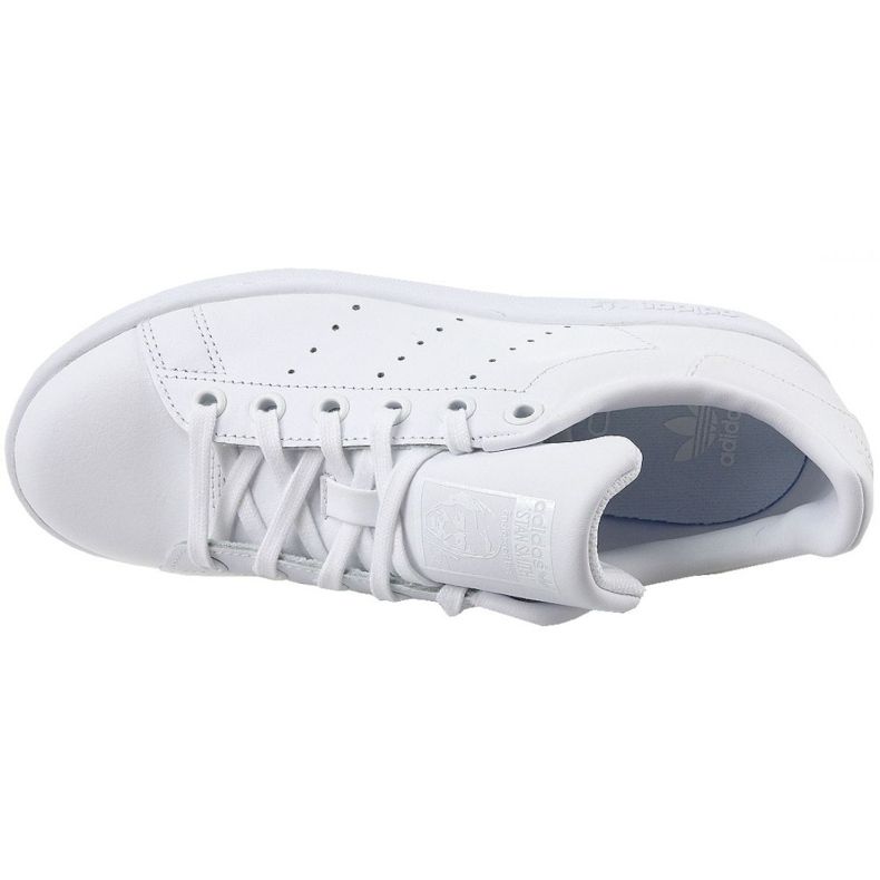 Chaussures Adidas Stan Smith Jr S76330 blanche 2 Chaussures Adidas Stan Smith Jr S76330 blanche 2