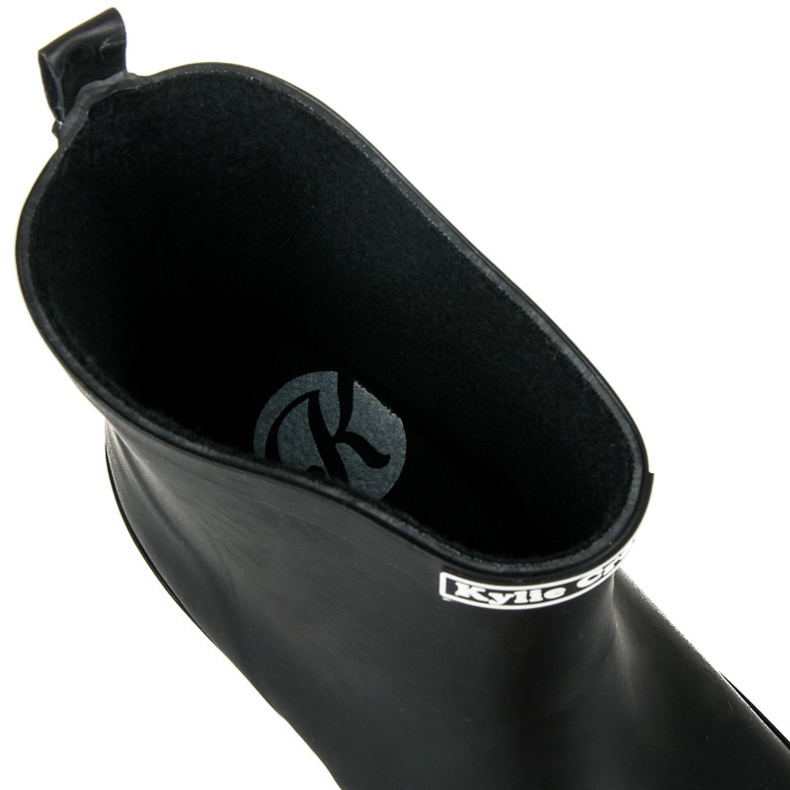 Kylie Galoches Avec Motif le noir 1